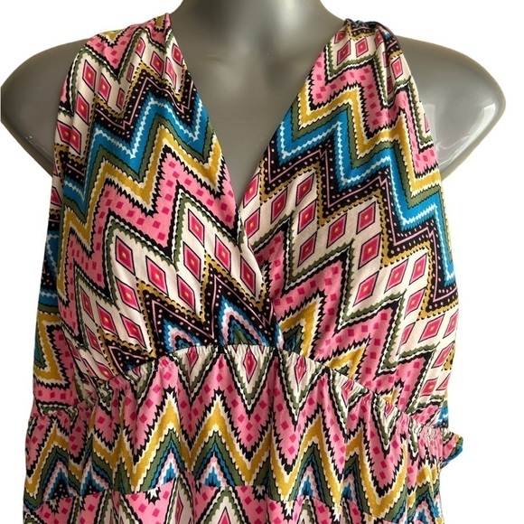 Dila Braided Halter Maxi Plus Dress • Used • Size: 1X - Picture 2 of 5